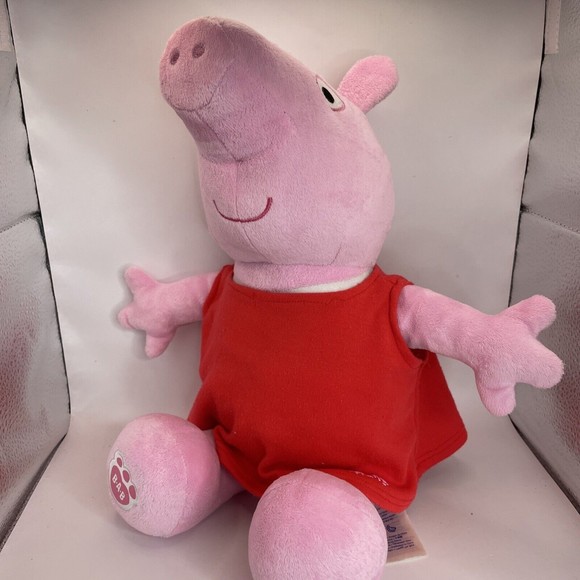 BuildABear Toys Build A Bear Bab Peppa Pig Plush Stuffed Animal